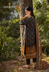 Asim Jofa Winter Collection Ajuw-37 Printed Khaddar 3 Pcs