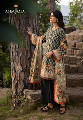Asim Jofa Designers Limited Edition Ajuwd-43 Printed Stitched 3 Pcs