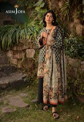 Asim Jofa Designers Limited Edition Ajuwd-43 Printed Stitched 3 Pcs