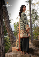 Asim Jofa Designers Limited Edition Ajuwd-43 Printed Stitched 3 Pcs