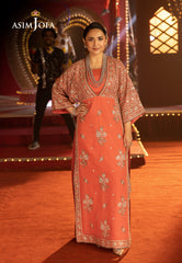 Asim Jofa Unstitched 3 Piece Luxury Festive Rejoice AJLFF-14 Embroidered Chiffon 2 Pcs