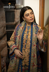 Asim Jofa Designers Limited Edition Ajuwd-48 Printed Stitched 3 Pcs