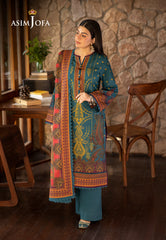 Asim Jofa Designers Limited Edition Ajuwd-52 Printed Stitched 3 Pcs
