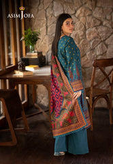 Asim Jofa Designers Limited Edition Ajuwd-52 Printed Stitched 3 Pcs