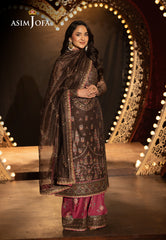 Asim Jofa Unstitched 3 Piece Luxury Festive Rejoice AJLFF-11 Embroidered Javeria Net 3 Pcs