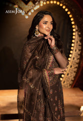 Asim Jofa Unstitched 3 Piece Luxury Festive Rejoice AJLFF-11 Embroidered Javeria Net 3 Pcs