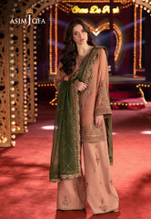 Asim Jofa LUXURY FESTIVE DROP 2 Ajlf-12 Embroidered Chiffon 3 Pcs