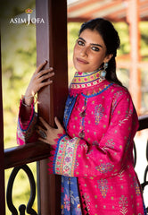 Asim Jofa Designers Limited Edition Ajuwd-55 Printed Stitched 3 Pcs