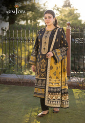 Asim Jofa Designers Limited Edition Ajuwd-69 Printed Stitched 3 Pcs