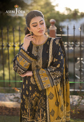 Asim Jofa Designers Limited Edition Ajuwd-69 Printed Stitched 3 Pcs
