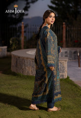 Asim Jofa Winter Collection Ajuw-20 Embroidered Viscose 3 Pcs
