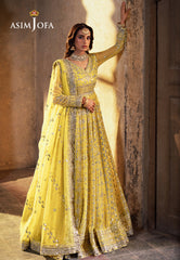 Asim Jofa Designers Limited Edition Ajkbd-12 Embroidered Stitched 3 Pcs