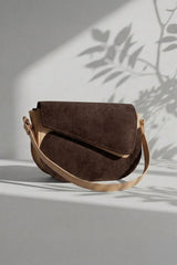 Fineur Sling Shoulder Bag Lumez - Dark Brown