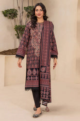 Zellbury Unstitched 3 Piece Lawn Vol-04 Suit-WUS26E30639