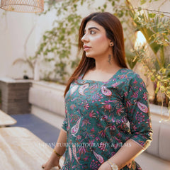 Ahlam By Safa Textile Mannat Printed Co-Ord-Set