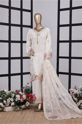 Khombi Stitched 3 Piece Luxury Formals Collection'2025-AF-03-C