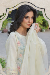Kahani By Guzel Stitched 3 Piece Festive Formals Organza Suit-01-Rivayat