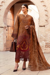 Voyage A'Luxe By Maria B Unstitched 3 Piece Lawn Suit-ML-2501-B