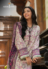 Asim Jofa Prints Unstitched Drop 2 Ajuub-27 Printed Lawn 3 Pc