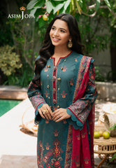 Asim Jofa Prints Unstitched Drop 2 Ajuub-26 Printed Lawn 3 Pc