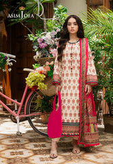 Asim Jofa Prints Unstitched Drop 2 Ajuub-39 Printed Lawn 3 Pc