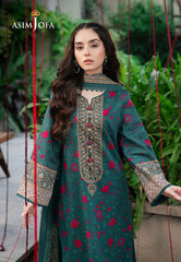 Asim Jofa Prints Unstitched Drop 2 Ajuub-38 Printed Lawn 3 Pc