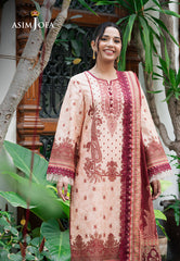 Asim Jofa Prints Unstitched Drop 2 Ajuub-22 Printed Lawn 3 Pc