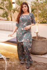 Ahlam By Safa Textile Mannat Printed Co-Ord-Set