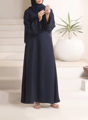 Hijab Ul Hareem Elegant Stone Work Abaya | 0116-C-1105