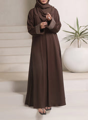 Hijab Ul Hareem wave embroidery Nida Abaya | 0116-E-1108