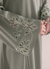 Hijab Ul Hareem Luna Luxe Hand work Abaya | 0116-J-1106