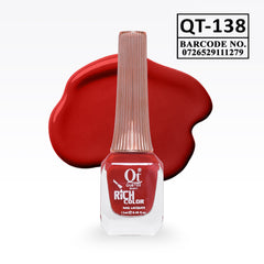 Quetee Beauty Rich Color Nail Polish QT-138