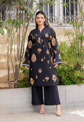 The Minimal Pret 2 By Asim Jofa Stitched 2 Piece Cambric Suit-AJPB-192