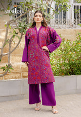 The Minimal Pret 2 By Asim Jofa Stitched 2 Piece Cambric Suit-AJPB-191