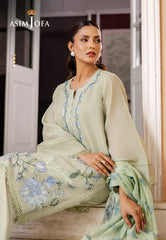 Daily Pret 2 By Asim Jofa Stitched Summer Suit-AJPB-224