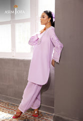 The Minimal Pret 2 By Asim Jofa Stitched 2 Piece Cambric Suit-AJPB-187
