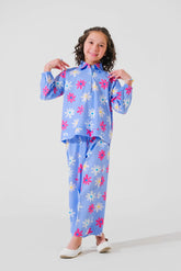 Dhaga Stitched 2 Piece Premium Cambric Kids Suit-Ciro