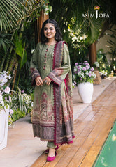 Asim Jofa Prints Collection Vol 4 Ajgb-15 Printed Lawn 3 Pcs