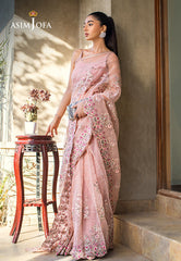 Asim Jofa Limited Edition Vol-1 2021 Ajle-13 Embroidered Organza 2 Pcs