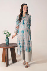 Ahlam By Safa Textile Dye&Dye Kurta With Trouser