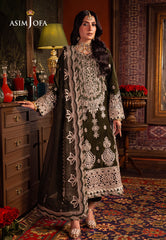 Asim Jofa Designers Limited Edition Ajmmd-05 Embroidered Stitched 3 Pcs