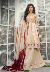 Asim Jofa Limited Edition Vol-1 2021 Ajle-10 Embroidered Organza 3 Pcs
