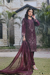 Kahani By Guzel Stitched 3 Piece Festive Formals Organza Suit-02-Dastaan