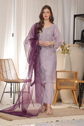 Dhaaga By Guzel Stitched 3 Piece Festive Formals Suit-02-Dori