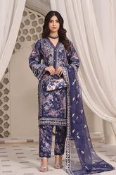 Rangreza By Guzel Stitched 3 Piece Formals Organza Suit-02-Rangjashn