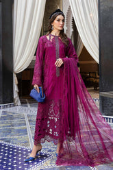 Voyage A'Luxe By Maria B Unstitched 3 Piece Lawn Suit-ML-2502-B