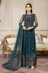 Amiraa by Farasha Unstitched 3 Piece Luxury Net Collection'2022-02-Sylvia