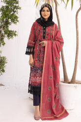 Fadilah by Gul e Zarki Unstitched 3 Piece Lawn Suit-FG-02