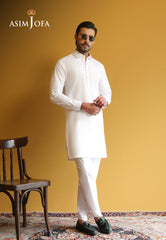 Asim Jofa Unstitched 2 Piece Egyptian Cotton Men's Eid Edit-AJUBM-02