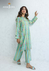 Daily Pret By Asim Jofa Stitched 2 Piece Cambric Suit-AJPB-204